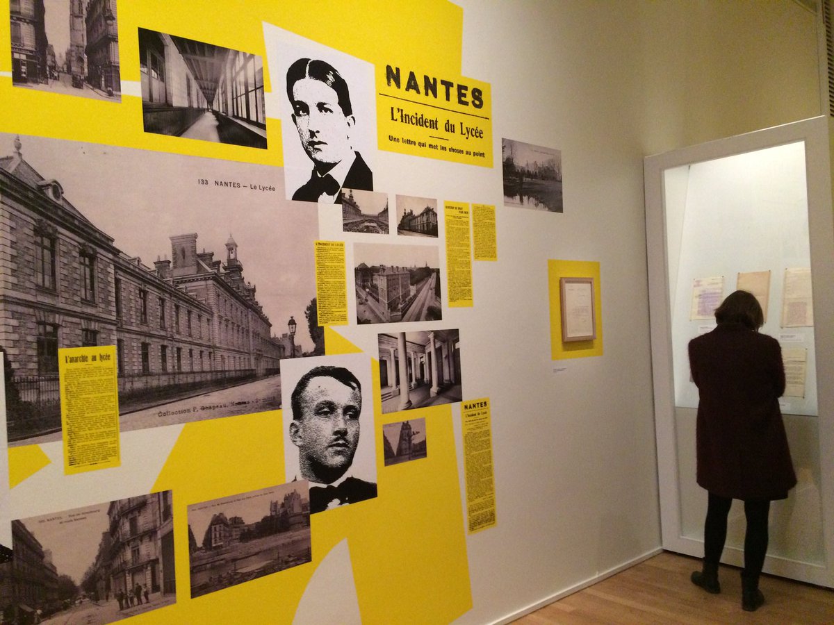 MagaliGrandet's tweet photo. Pour mieux connaître Jacques Vaché et sa bande de rebelles de #Nantes, "Aux origines du surréalisme", nouvelle expo au @ChateauNantes https://t.co/L2J2AWnHse