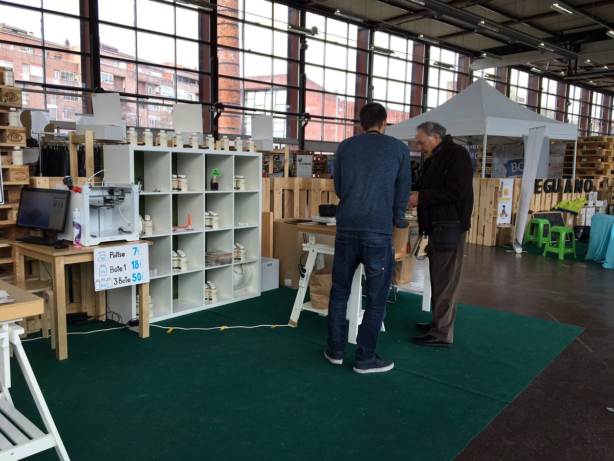 The Makery <a href="/berdeago/">berdeago</a>-n! Polimakerra da gure produktu nagusia. Hurbildu gure stand-era!