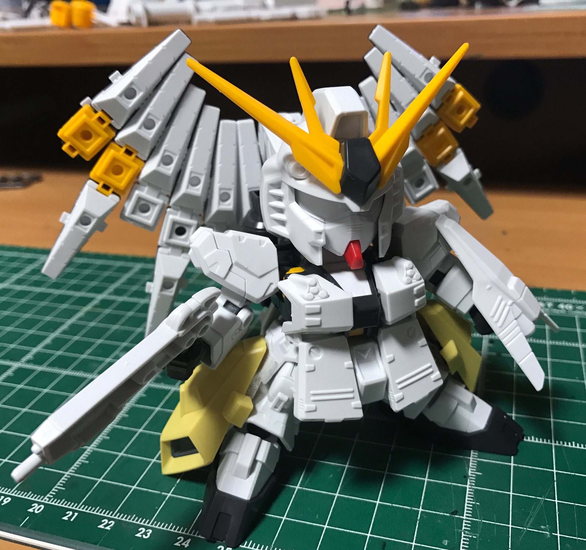 Chaosakihal 混沌ナ季節ノ秋春 戦士のnガンダムをパチ組み ちょっと試しにhwsにダブルフィンファンネル出来ないかなと合わせてみました 結構まとまったかな いいかもですねー T Co Gzzcklwmf7 Twitter