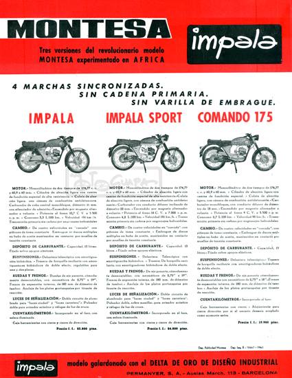 ImpalaAltaya's tweet photo. Recuperamos algunos de los documentos gráficos que se usaron para promocionar la Impala entre los años 62 y 63 😱  #impaleros #Montesa https://t.co/KvaoqQBuBe