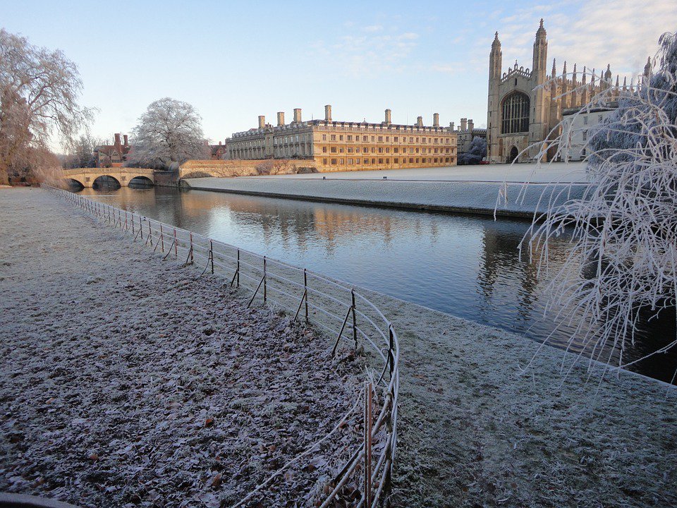 LoveCambridge_'s tweet photo. Good Morning Cambridge, Good news for all you cold fans, it's reaching 3° at the highest today, so wrap up! https://t.co/yYjZjR0CU3
