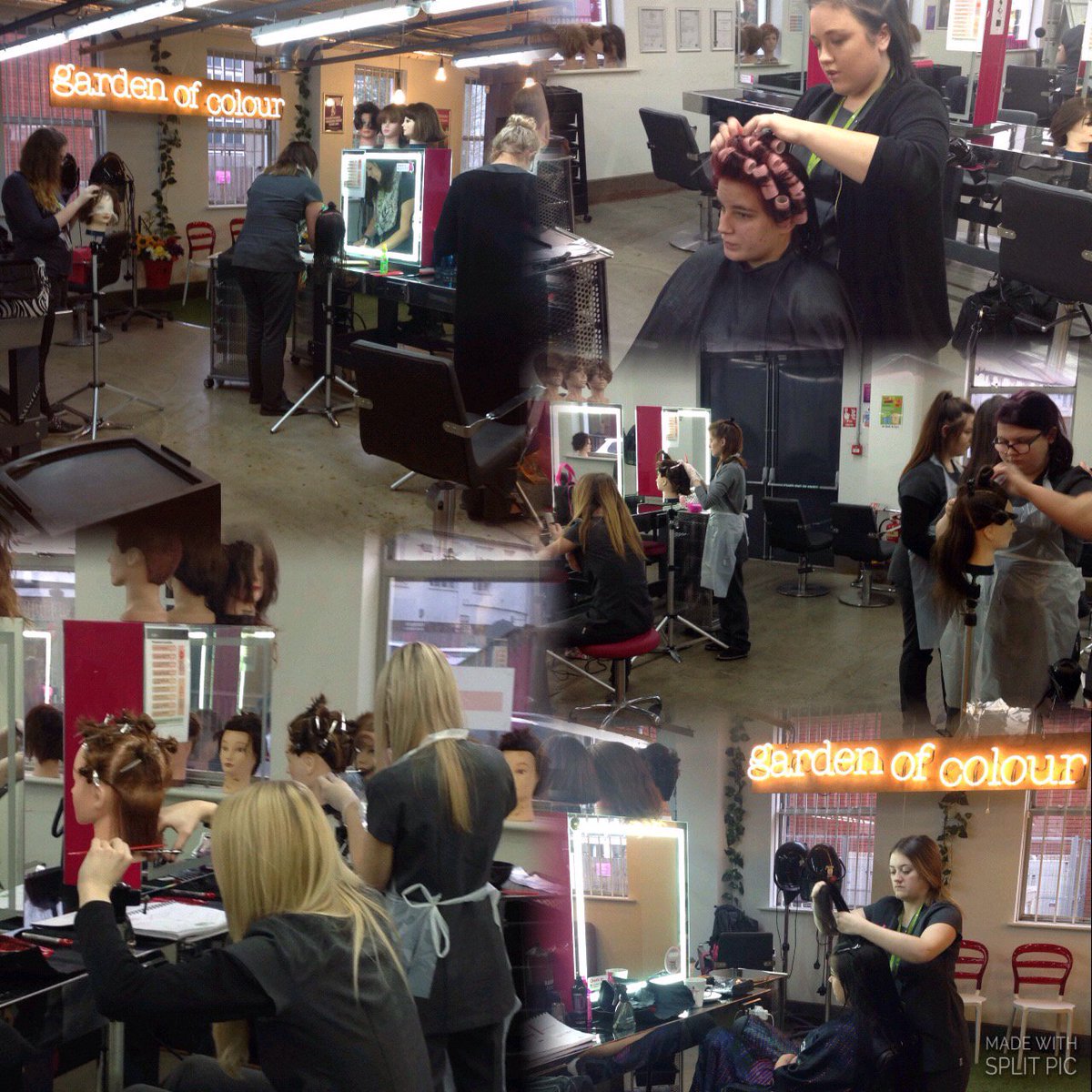LSHBEssex's tweet photo. @LSHBEssex students working hard on their models today. Call us on 01245 355222 and let us get you Spring ready with a new style or colour 😍 https://t.co/VpwrwfnVSK