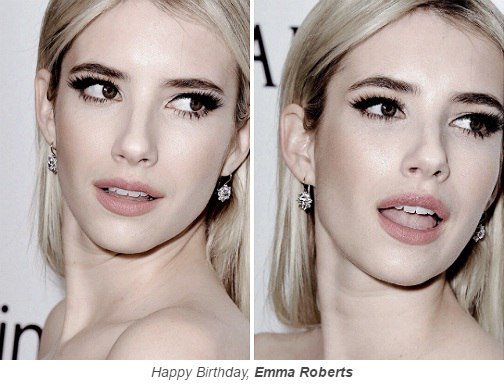 Happy Birthday, Emma Roberts. C            ,        love youuuu 