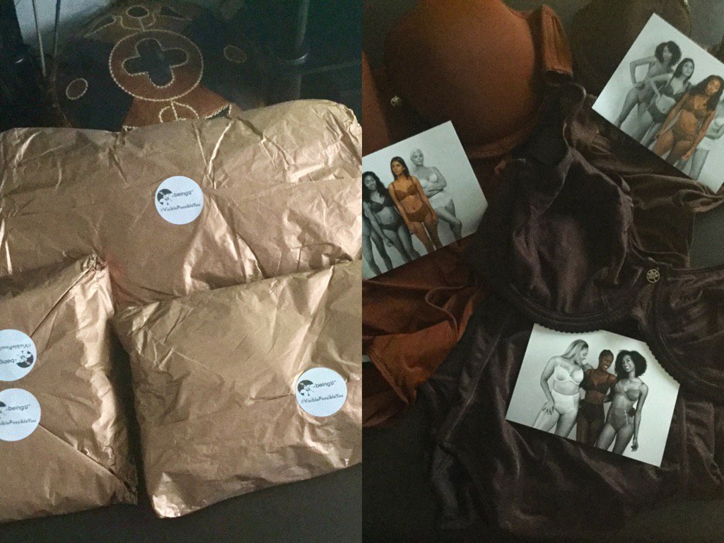 seraymar's tweet photo. Purchases arrived this morning following launch on Monday👍🏾. Packaging👌🏾@beingU_me @SadiaSisay #visiblepossibleyou https://t.co/0nlfNvrQI5