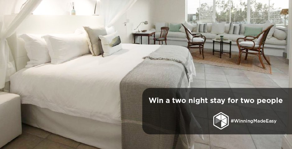 Do you need some time away? Just click here to enter and stand a chance to #WIN: ow.ly/xBjT308psvs