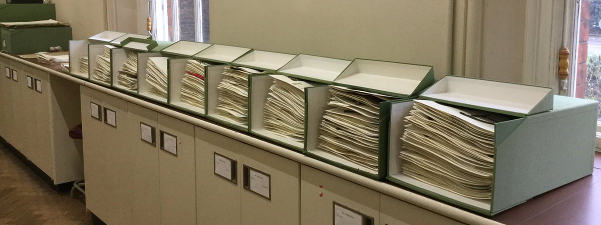 Newly accessioned #Rubiaceae specimens from Africa and Madagascar ready to be layed away #curation @kewscience #kewherbarium #IDandNaming