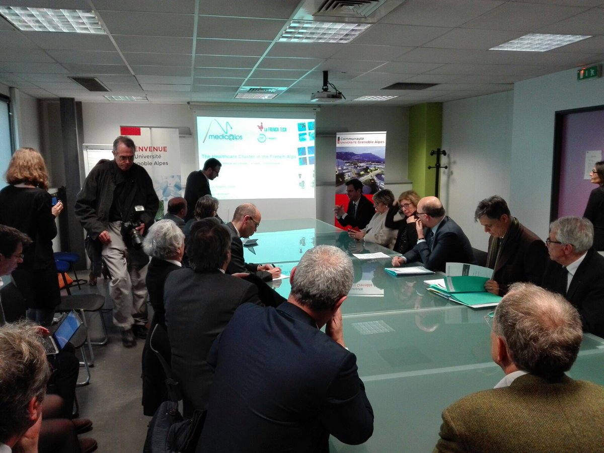 pierremoscovici's tweet photo. Biopolis, bien + qu'une structure d'hébergement, une terre d'accueil pour les créateurs d'entreprises grenoblois #biotechnologies #Grenoble https://t.co/O2xtXvGgmQ