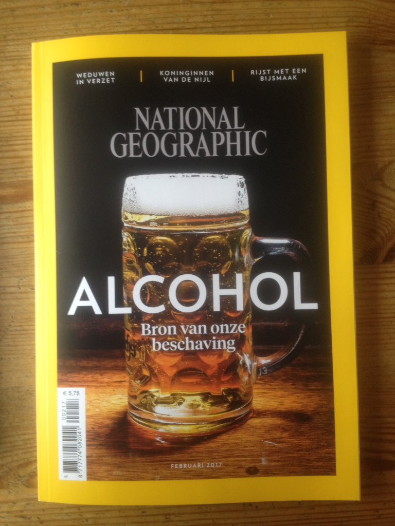 Jawel, altijd al gedacht, nu wetenschappelijk bewezen:
#bier ,de bron van onze beschaving! #lidb #stibon <a href="/KaspervanKooten/">Kasper van Kooten</a> <a href="/Patrick_Stoof/">Patrick Stoof</a>