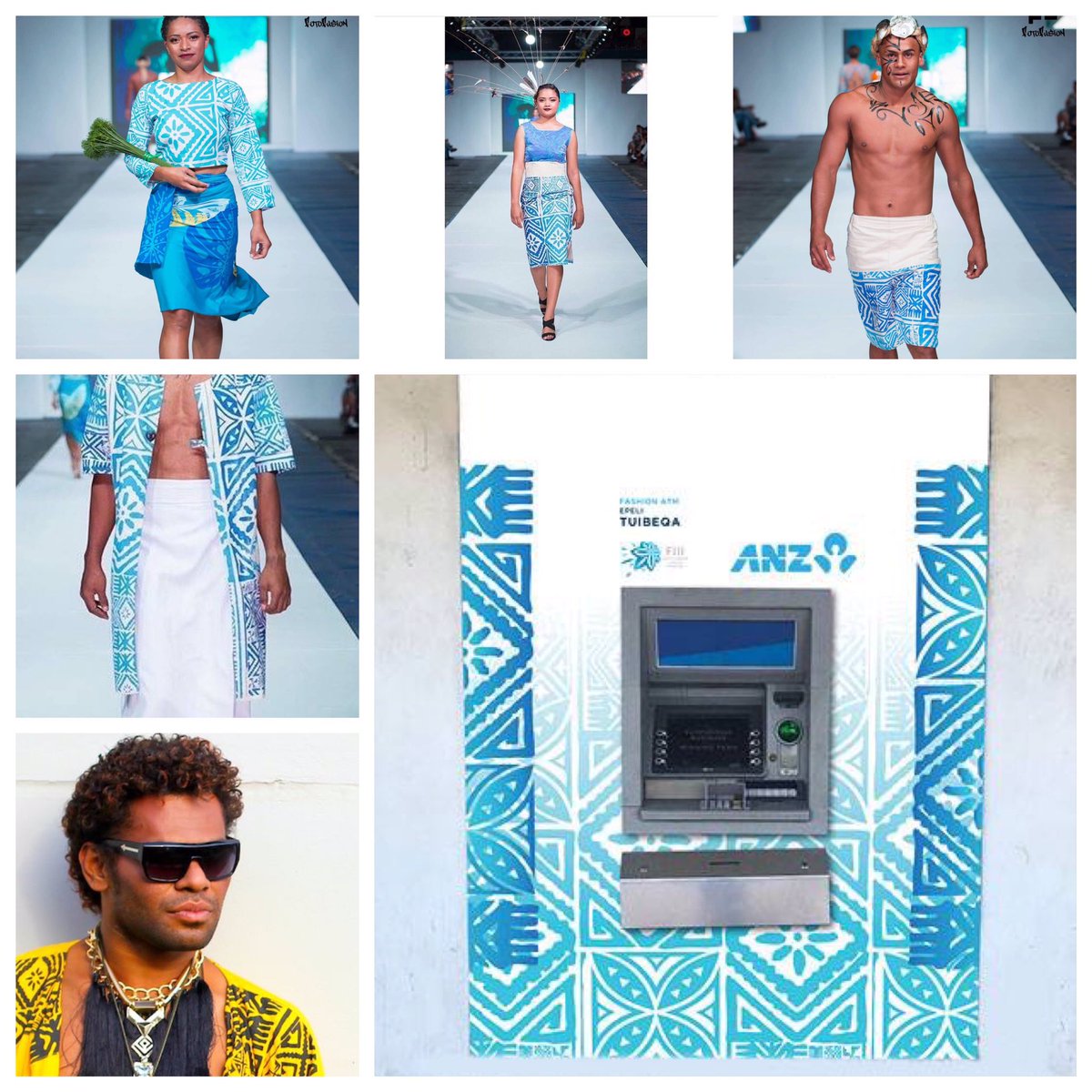 FashionCFiji's tweet photo. 4th unveil for #ANZFashionATMs features @kuivitiFJ prints from the #VatuIraCollection @epeli_tuibeqa #ANZFETA #ANZFiji https://t.co/rzddTeu1gn