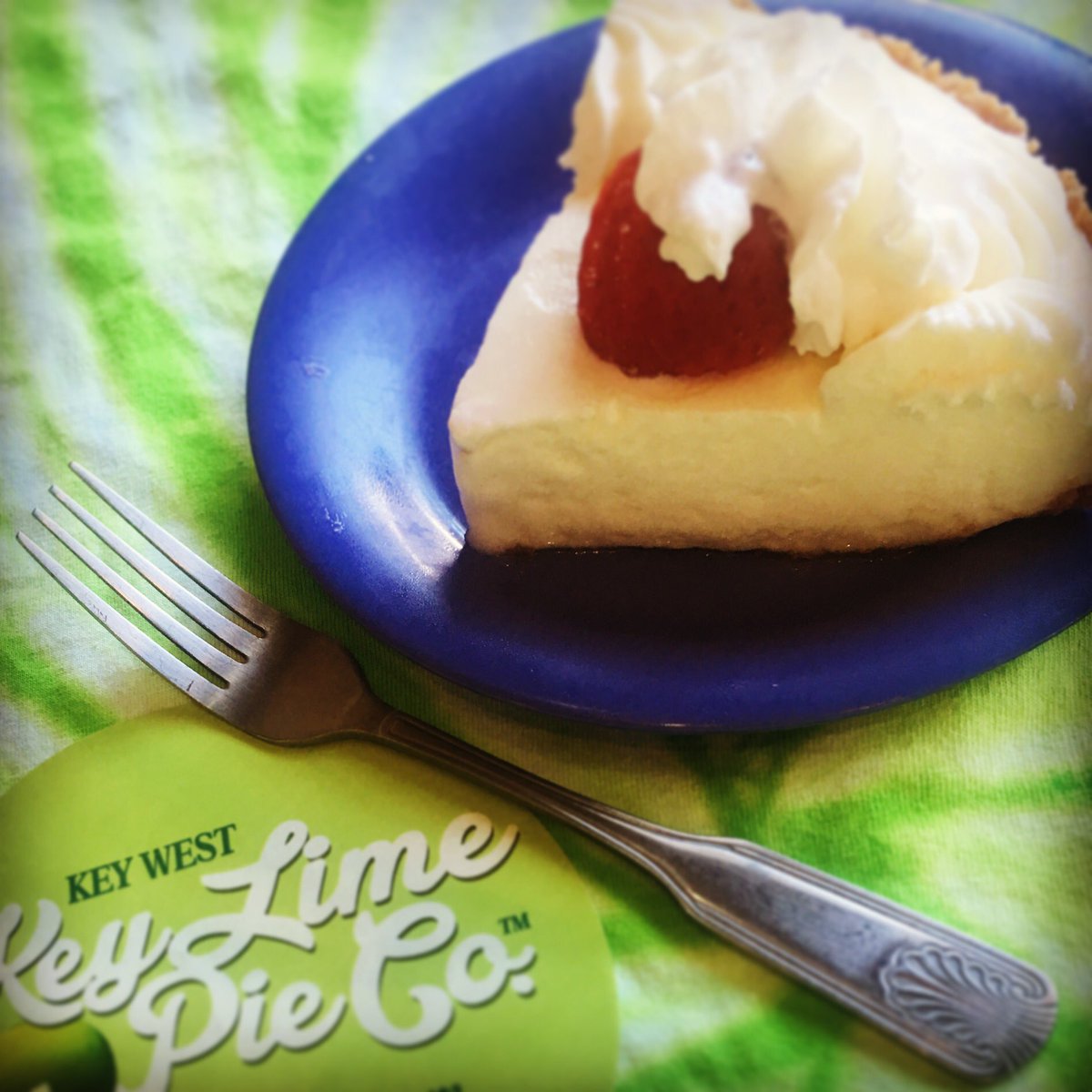 Now serving Key West Key Lime Pie Co.'s amazing pies. Come by for a slice today. #tgif #keywest #keylimepie ☮️❤️🔆🍰