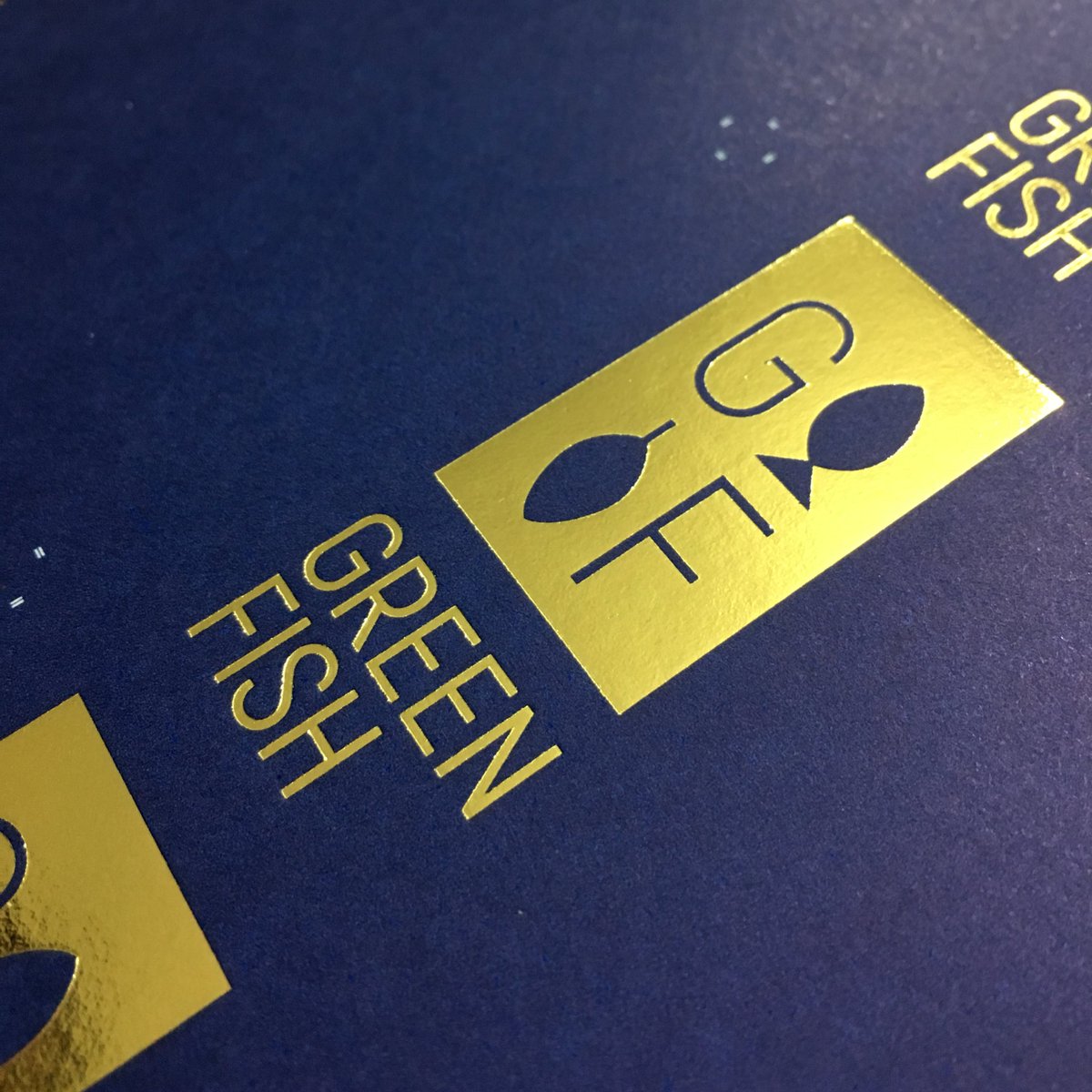 annetjuh's tweet image. Alles #gold glänzt! Yay. ✨Picking up stationery for my client. #greenfish #newbrand #comingsoon #design