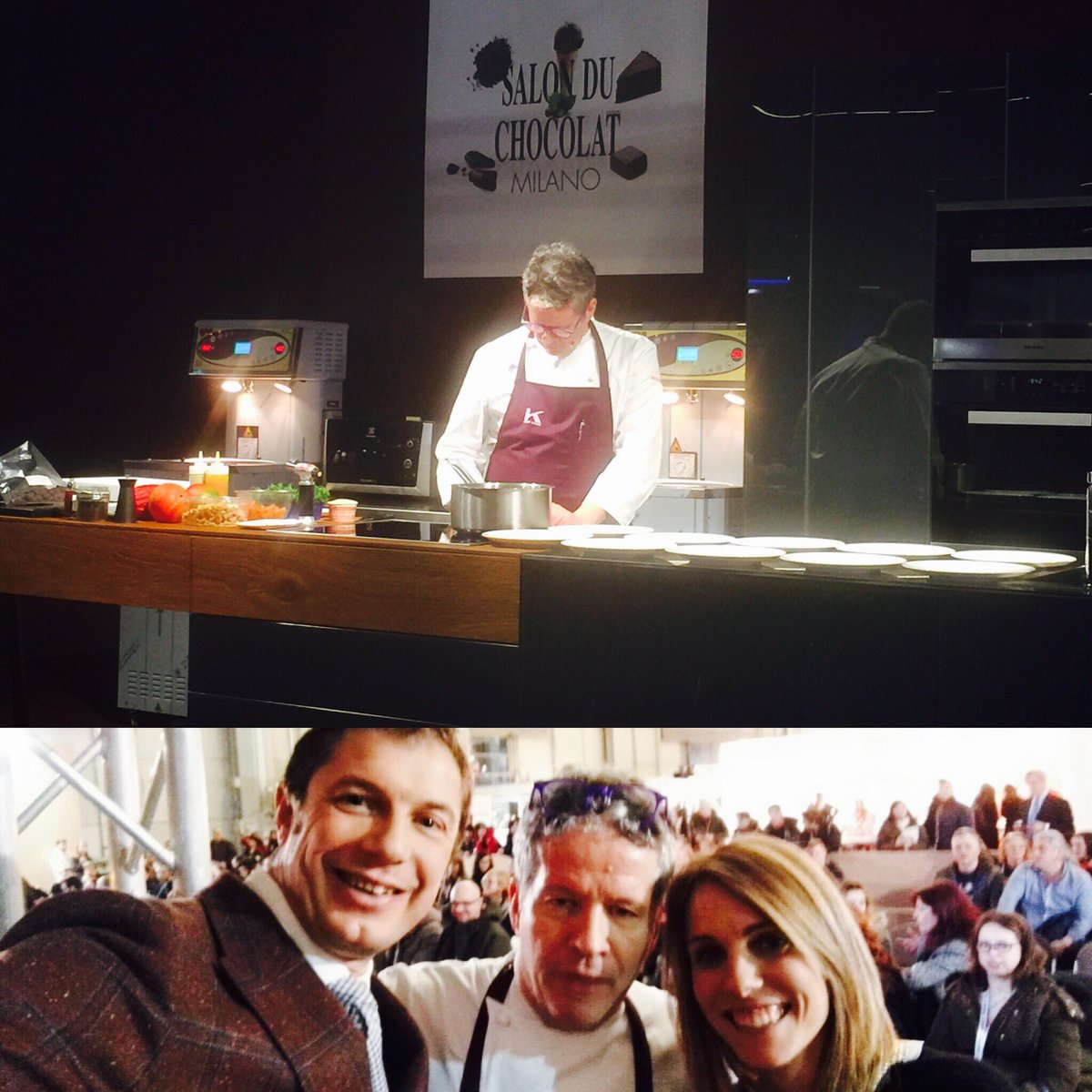 Live from <a href="/salonchocolat/">Salon du Chocolat</a> Milano con <a href="/ErnstKnam/">Ernst Knam</a> #bravopartner #bravolineacioccolato