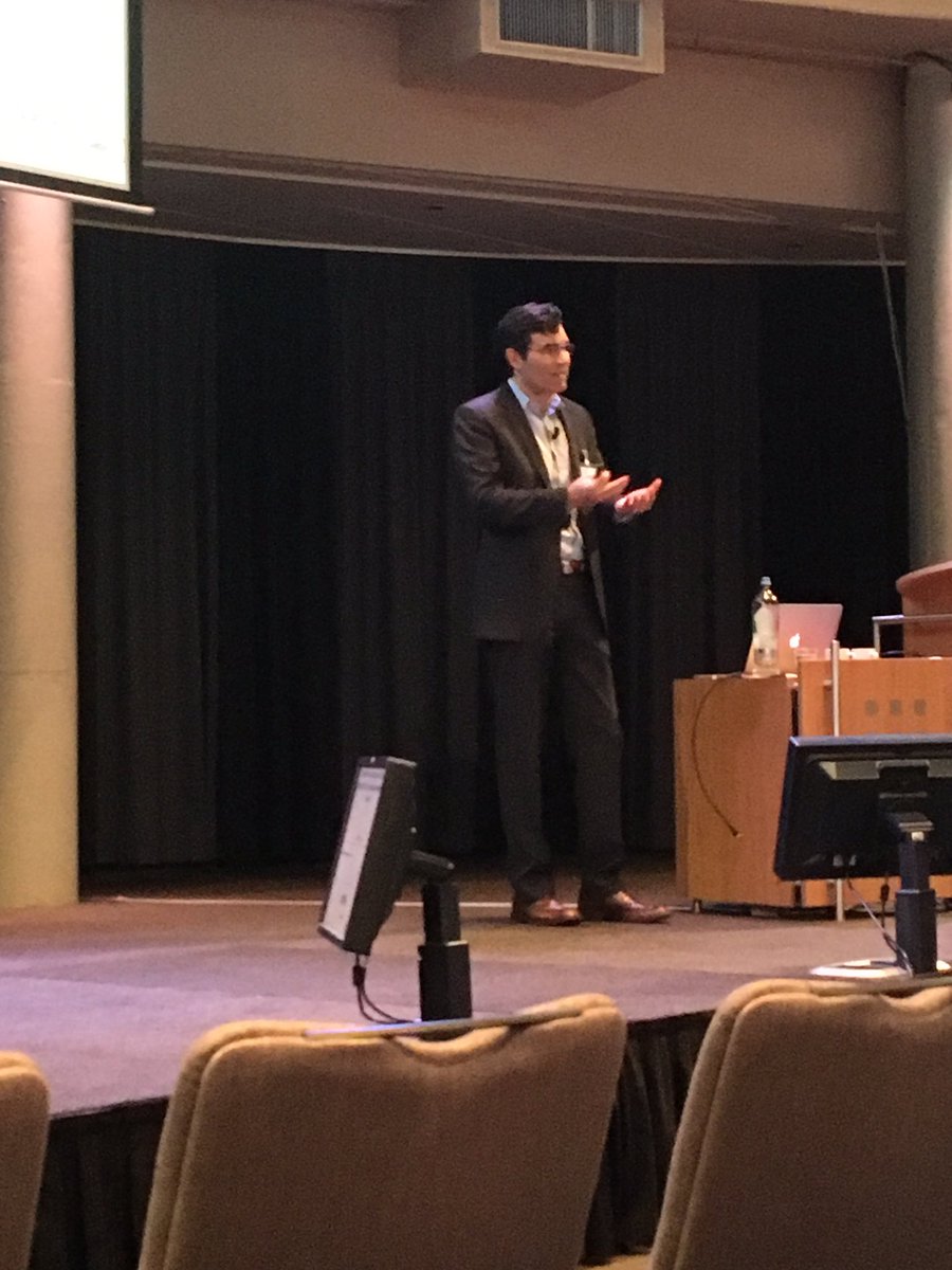 Excellent presentation on the bionic pancreas. Insulin administration &amp; diabetes management with 'brains'. Steve Russell. #DEM2017