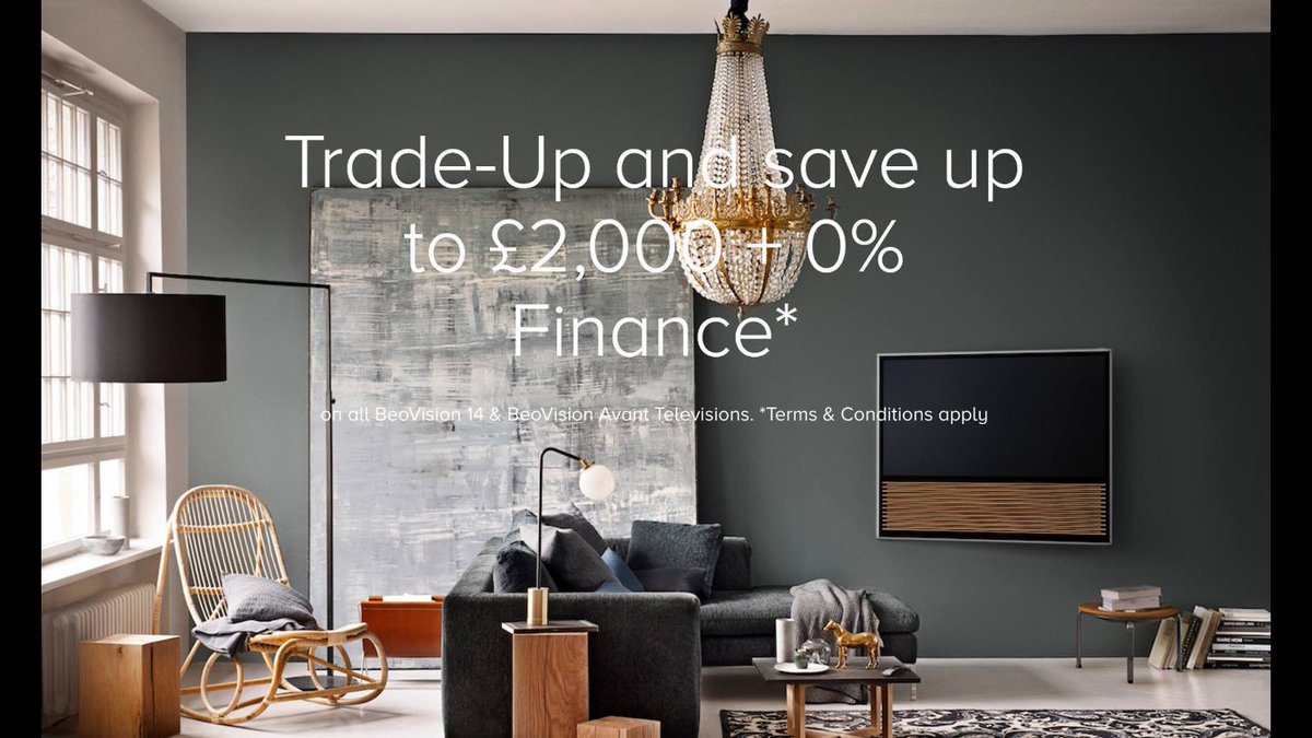 BDickinsonAV's tweet photo. Save upto £2,000 when trading-up to a BeoVision Avant or BeoVision 14.  

Come and see us for more information, and see the sizes and offers https://t.co/2xll9yKvpB