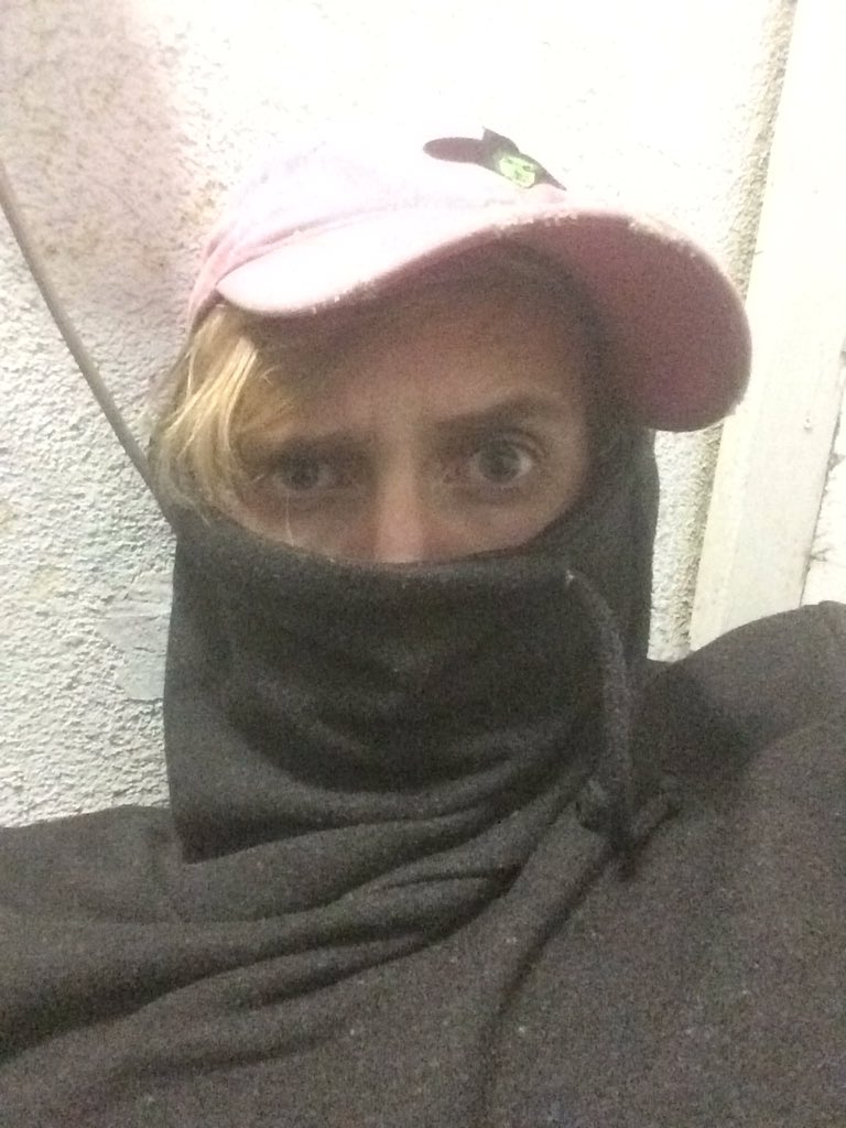 BraveTheSpirit's tweet photo. I might be in a laundry room, charging my phone, waiting for the sun to rise so I can get back to work... https://t.co/jk5W1vxAUc