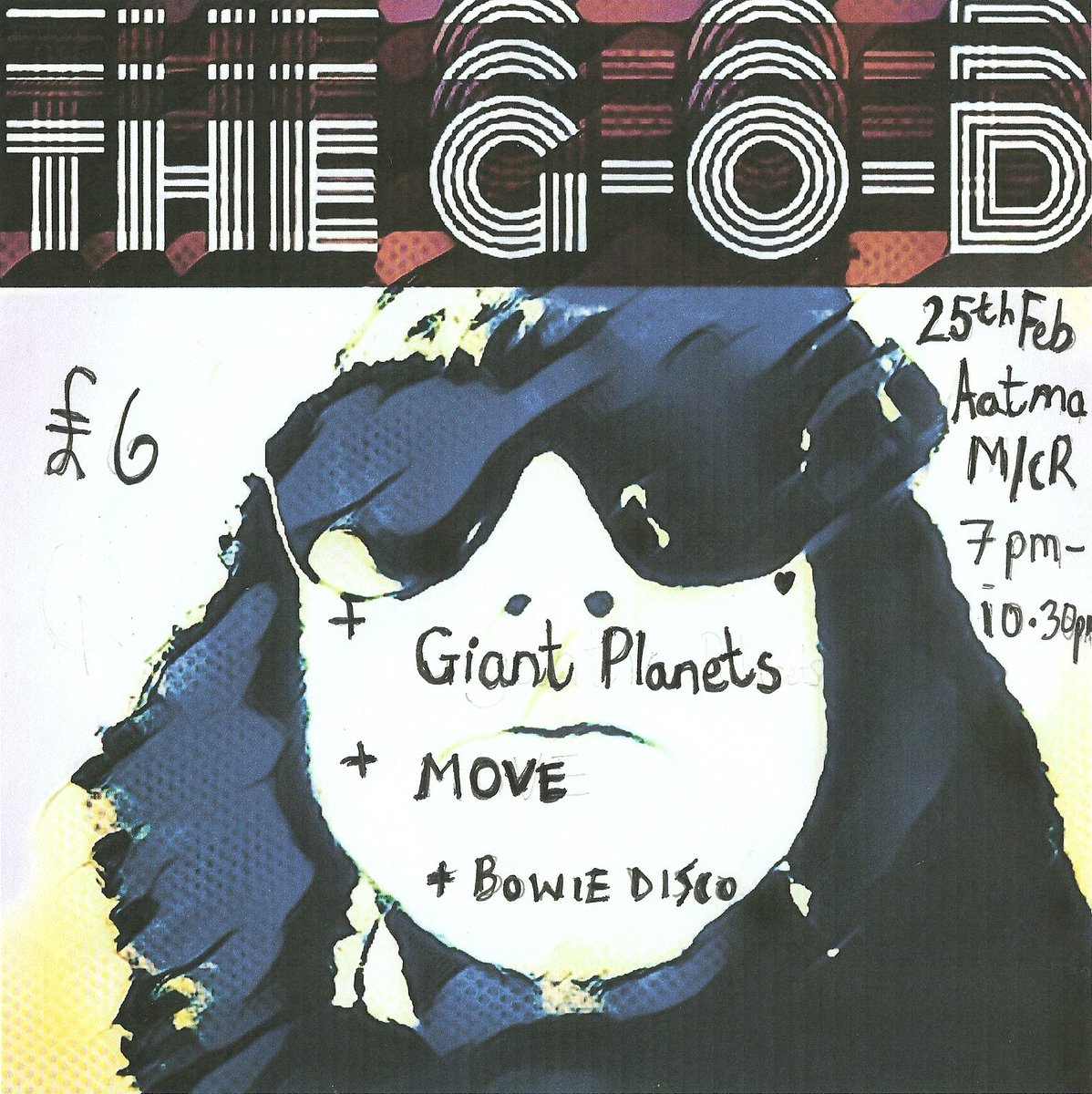 ChrisBBridgett's tweet photo. Our next show is at @AatmaVenue #Manchester tickets here https://t.co/j1B0UhjCB8 support from @GiantPlanets &amp; @moveisaband https://t.co/AaW3CNp6Zl