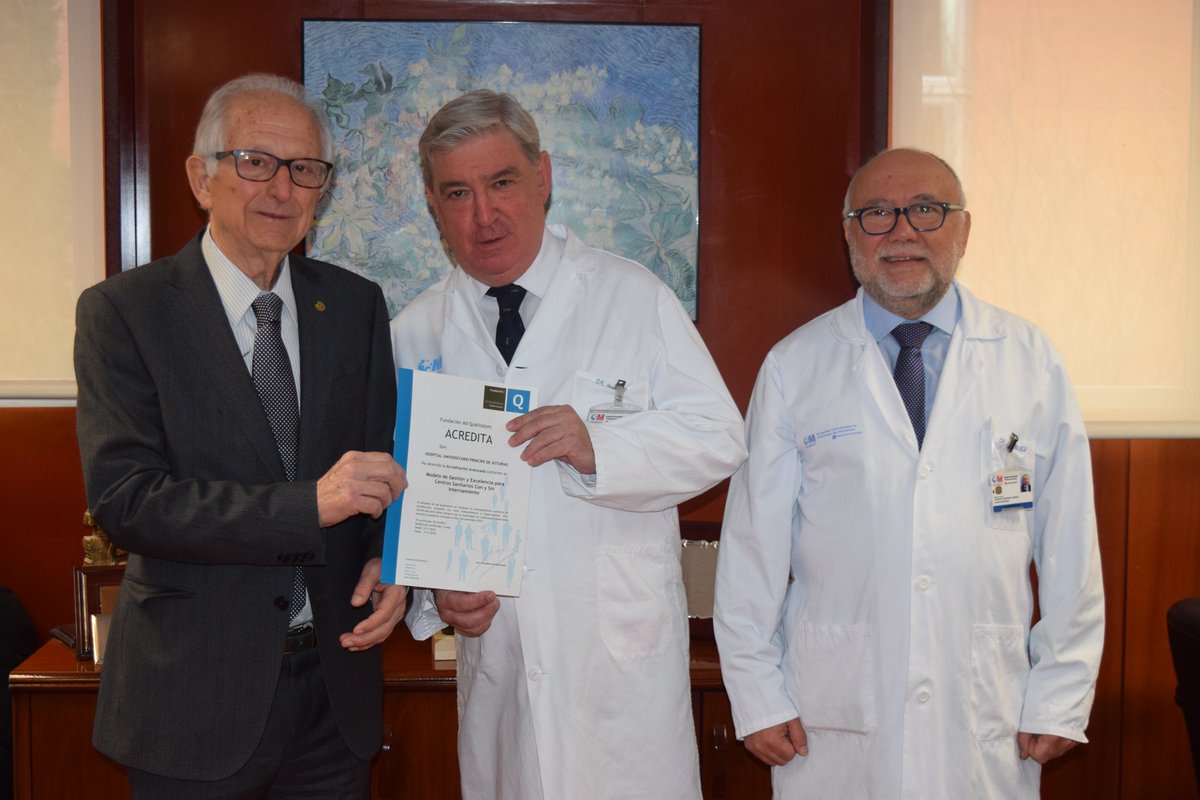 adqualitatem's tweet photo. El hospital Príncipe de Asturias recibe la Acreditación Avanzada de la Fundación Ad Qualitatem https://t.co/p2IYb4C1E8 https://t.co/pEtMqMYz98