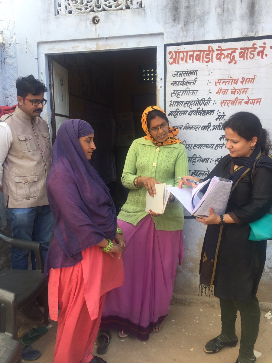 ElisaBaring's tweet photo. Process monitoring w/ @EvidenceAction - making sure targets are met and kids are dewormed  #wormfreerajasthan #beatNTDs https://t.co/e5lJsSRC78