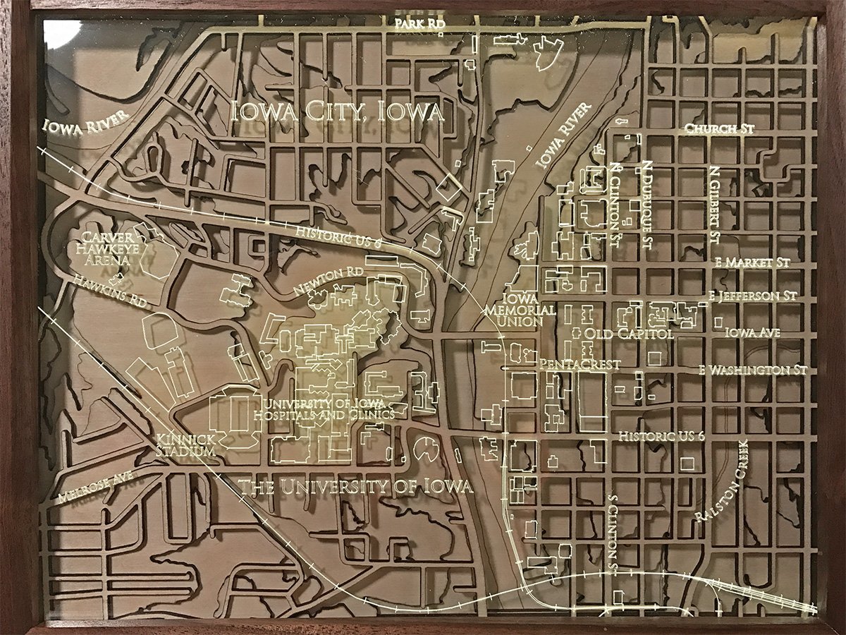 lucaspeters's tweet image. My latest project: Diploma frames with illuminated lasercut campus maps. #ames #iowacity #iowa #norman #oklahoma facebook.com/lucaspeters/po…