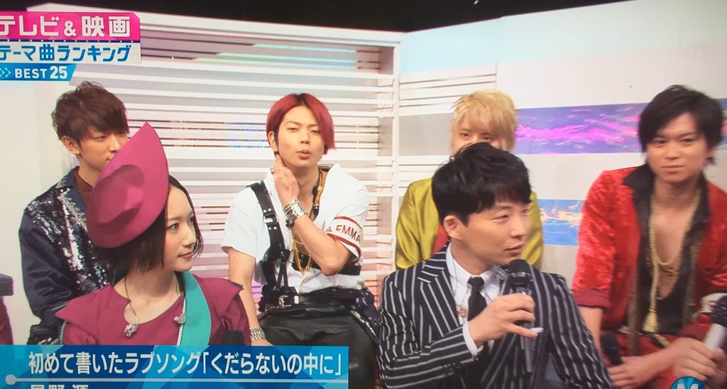 k__news_loooove's tweet photo. かわいいと思ったら色気すごくてかっこいいしギャップが素晴らです🙇🏻✨笑
#Mステ https://t.co/1FpqsbDekr