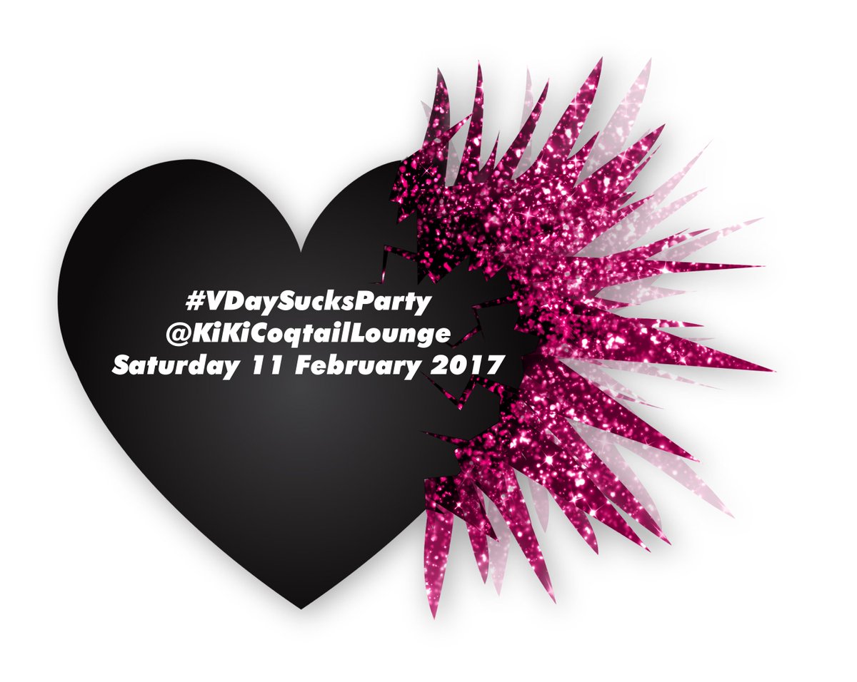Tomorrow is the big night!!! V Day Sucks Party <a href="/kikicoqtail/">KIKI Coqtail Lounge</a>