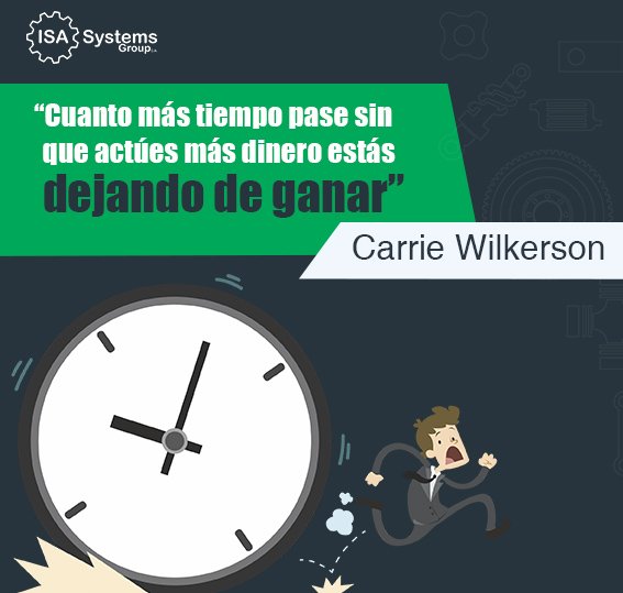 IsaSystems's tweet image. Cada minuto cuenta en el mundo del emprendimiento #IsaSystems