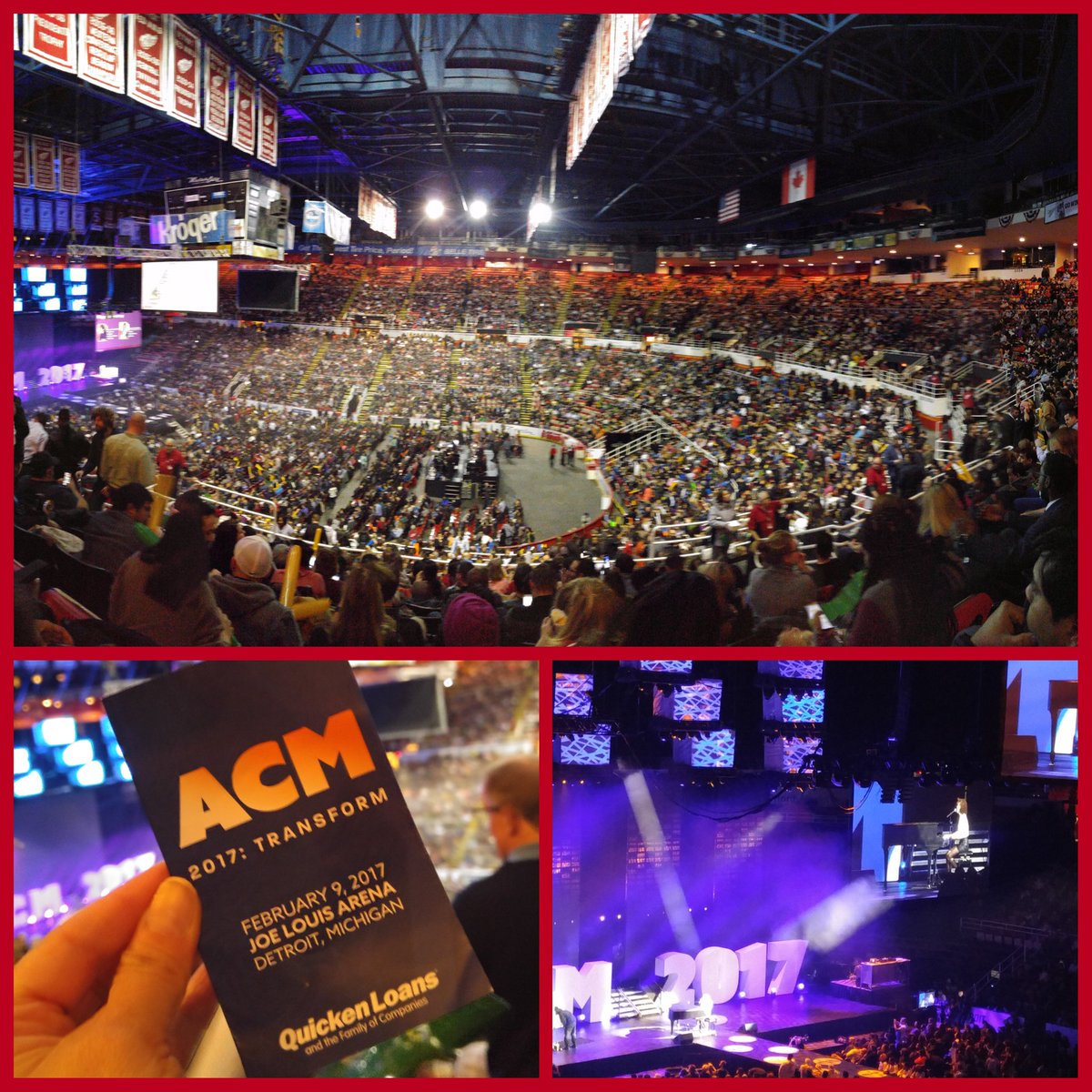 AngBraund's tweet photo. Still feeling the energy from our fascinating @quickenloans meeting! @JoeLouisArena #Detroit #ACMTransform #SLP #inspirational #qlfoc https://t.co/CbvZPDfL5y