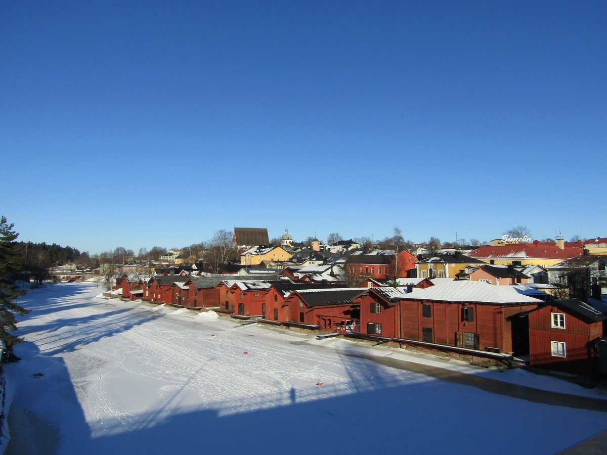 Kaunis talvipäivä Porvoossa eilen <3 #porvoo #visitporvoo #visitfinland