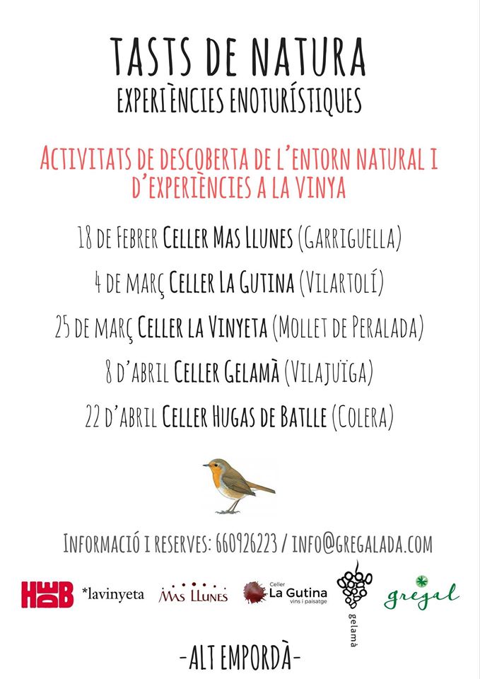 EmpordaWine's tweet photo. Tastos de natura a la Ruta del Vi @EmpordaWine https://t.co/OjKhNwvjyT  @CellerMasLlunes @la_vinyeta @cellergelama #HugasBatlle @gregalada https://t.co/CqeNCpZw5m