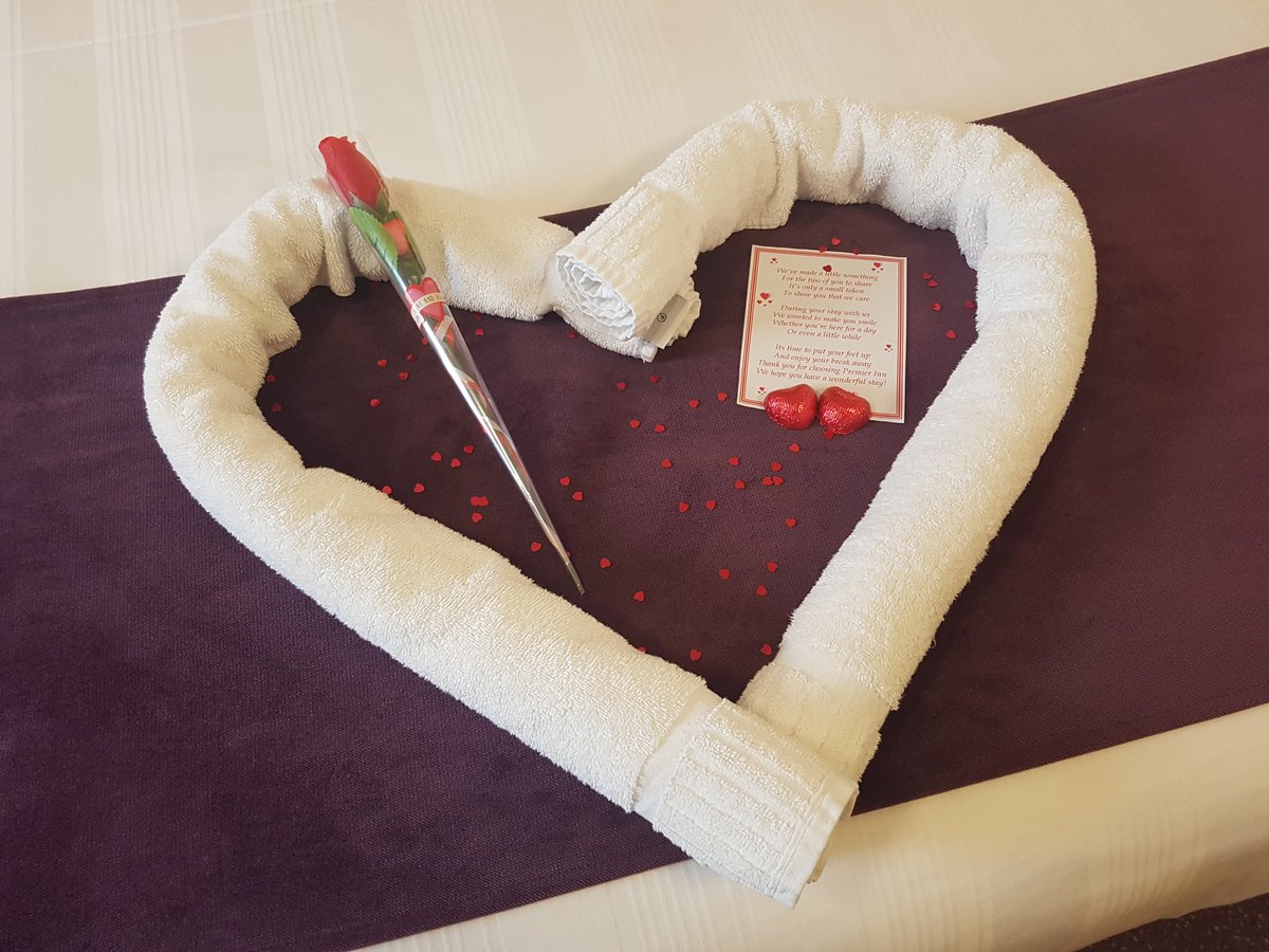 We're ready to wow our guests this valentines! #Ross-on-wye team!! 😍🙊💘❤