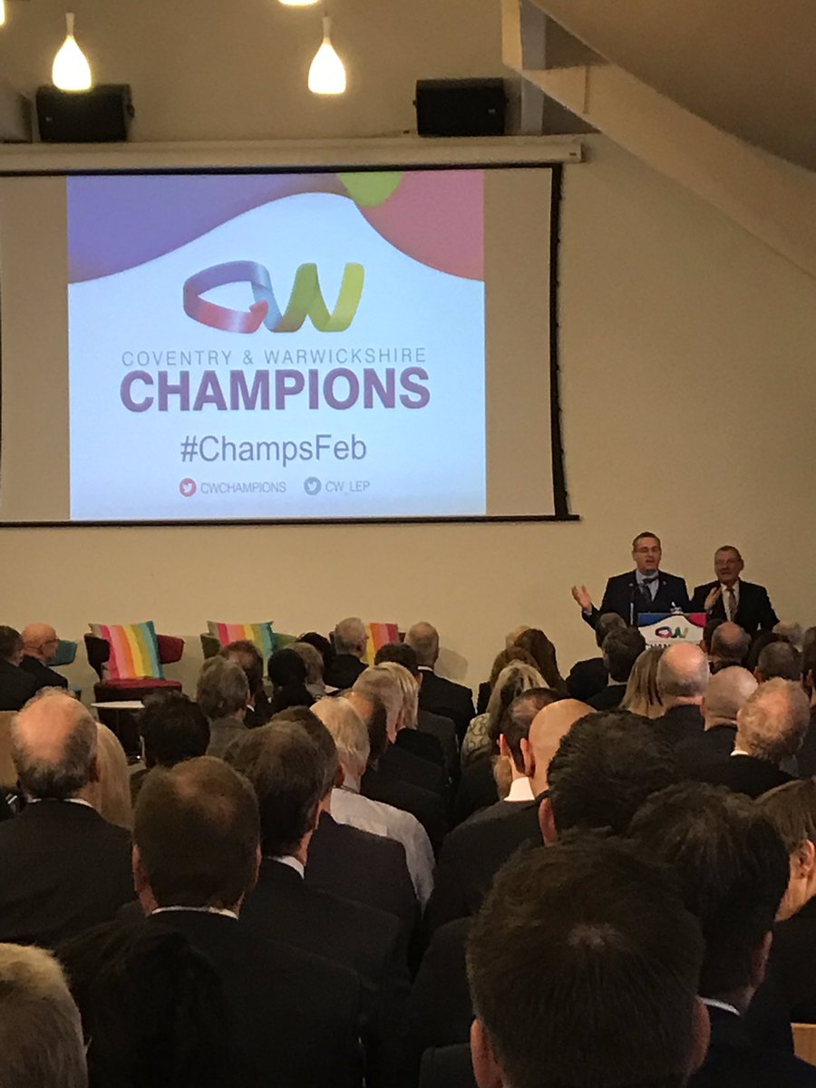 Thanks to all who attended #ChampsFeb - fantastic turn out, fantastic speakers, fantastic morning!