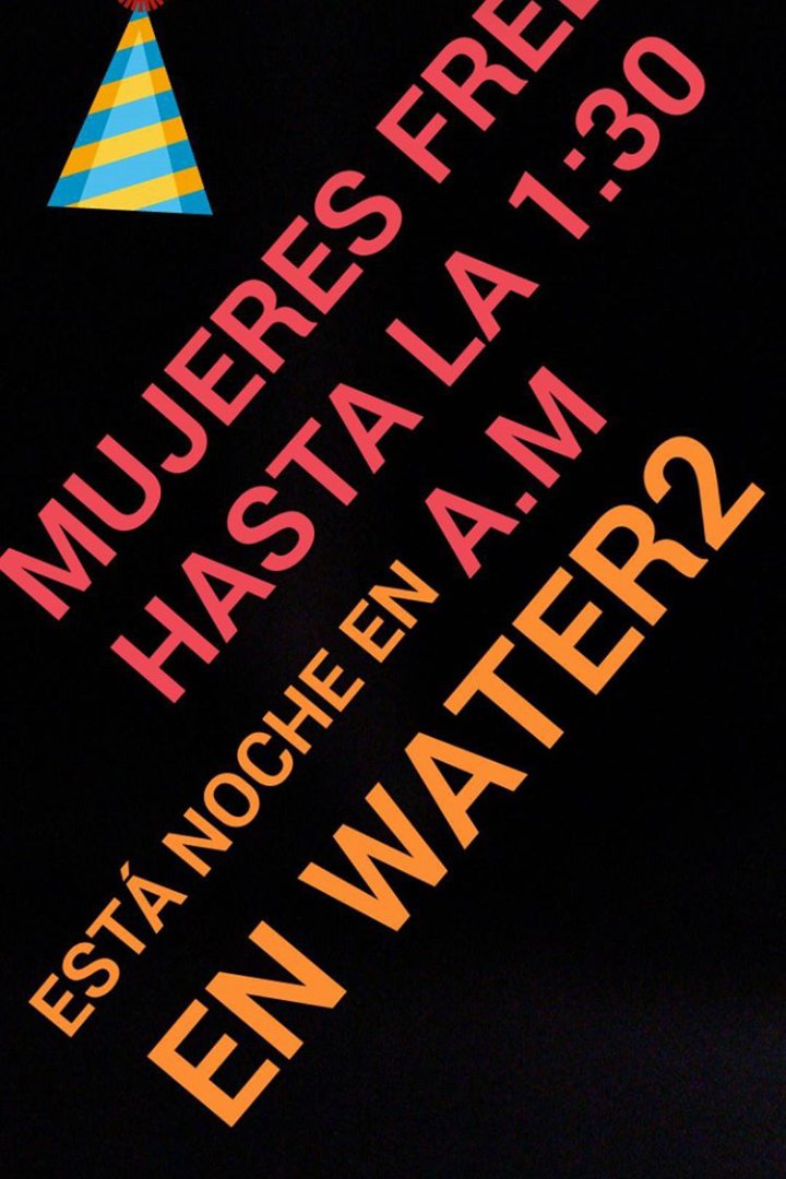 Calvomartinez1's tweet photo. ESTÁ NOCHE EN WATER2 VAMOS A ESTAR A PURO FREEZE Y CON MUJERES FREE HASTA LA 1:30 A.M https://t.co/mkVKH6AMNu