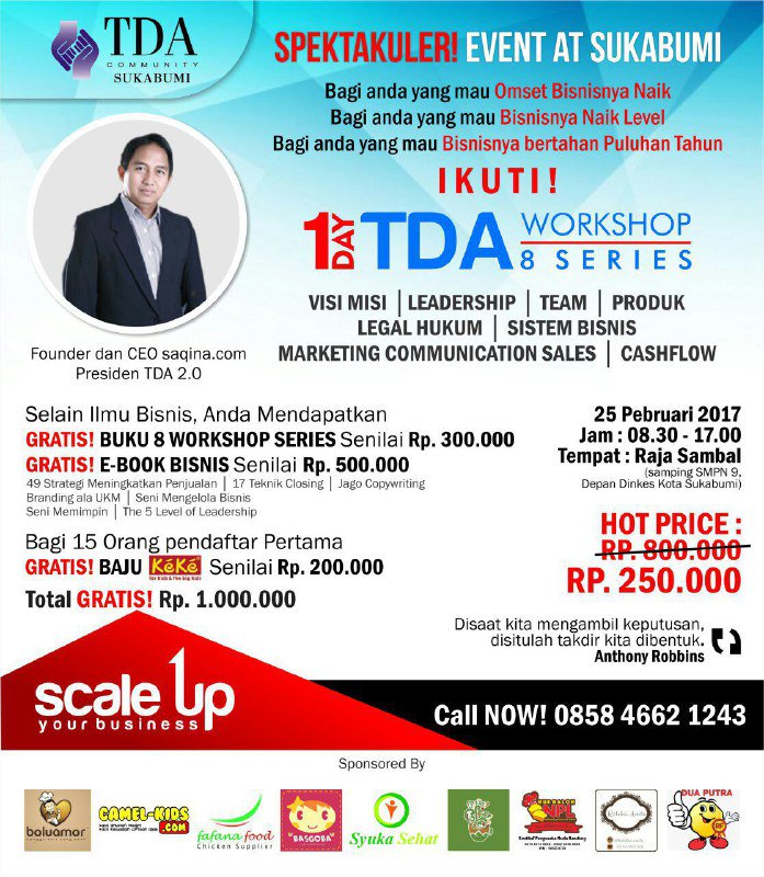 TanganDiAtas's tweet photo. #TDAEvent @TDASukabumi @TDASukabumiRaya 25 Feb 2017: Workshop 9 Series - https://t.co/EXXcyRIxrR https://t.co/AxS56tdFjv