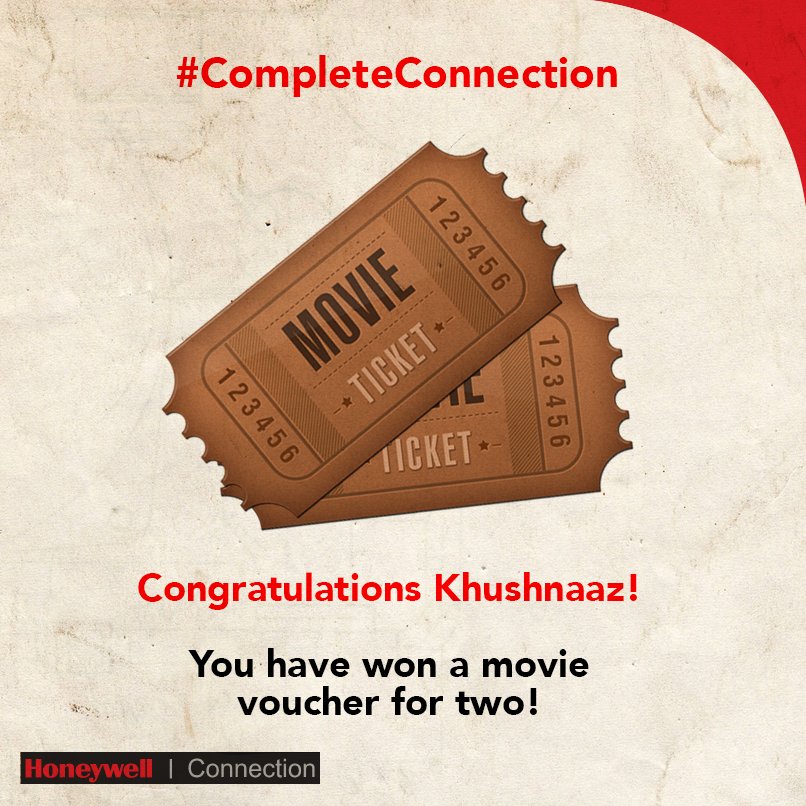 _HW_Connection's tweet photo. Congratulations @Khushnaaz26! Please DM us your details. You have won the #CompleteConnection #contest. https://t.co/KR2aFDRd0k