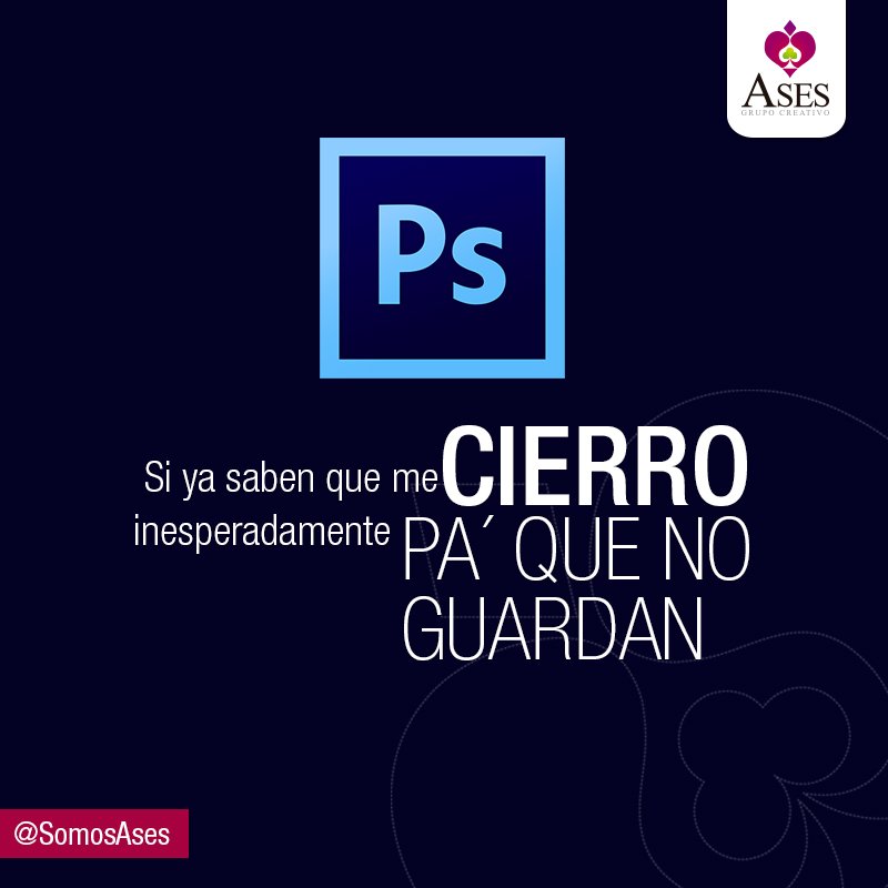 SomosAses's tweet photo. Lo que nos diría #Photoshop. ¿A quién no le ha pasado? :) #jajaja #felizViernes https://t.co/OxIeRfJol8