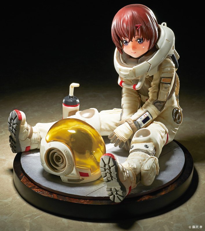 【ガレージキット】WF2017W つるぎや つるぎだん 「宇宙服少女-休息-」 ワンフェス2017冬 ワンダーショウケース 宇宙服少女 休息 つるぎ