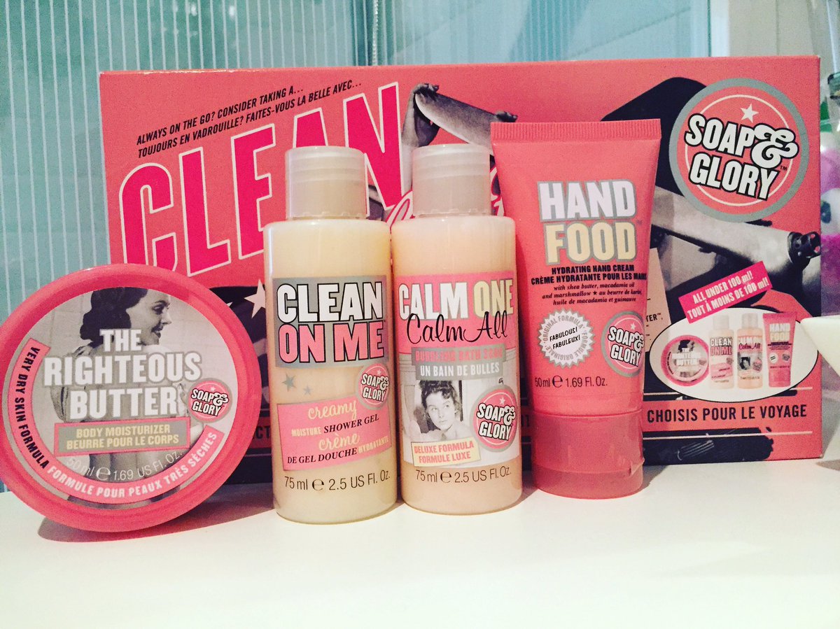 truccopoli's tweet photo. Tante coccole per me con questi nuovissimi prodotti @SoapandGlory acquistati da @BootsUK!!Sono troppo curiosa di provarli..#minisize #travel https://t.co/Ag0NTCj1b5