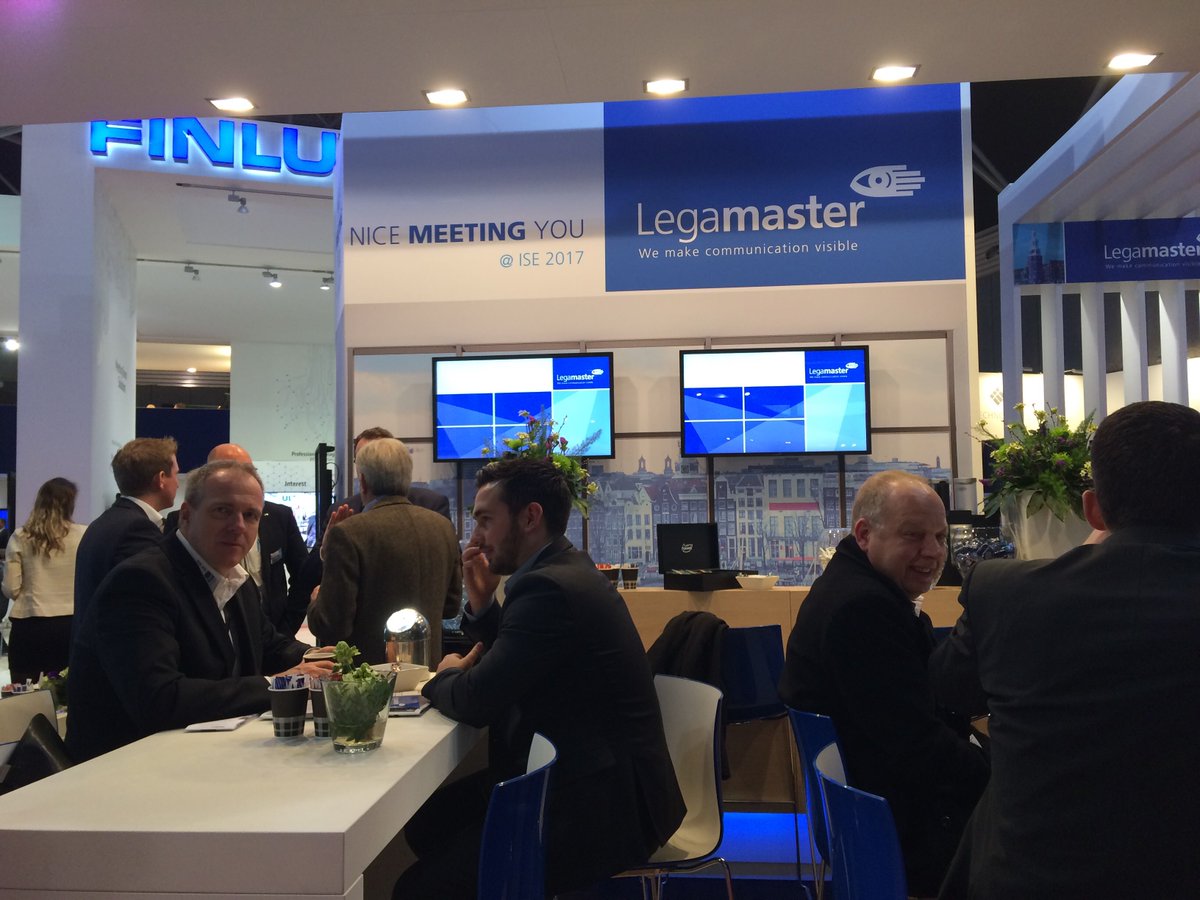 Legamaster_ISE's tweet photo. Still here! Last day @ #ISE2017 #Legamaster Hall10 #BoothR130 #lastchance Nice meeting you! https://t.co/WdrqIjHbQS