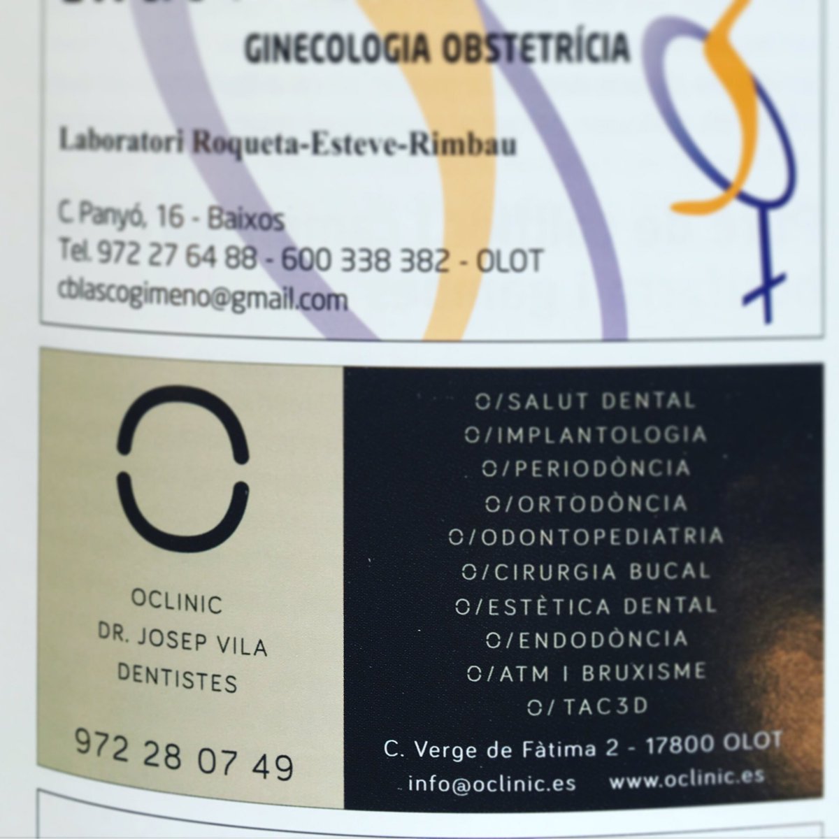 Oclinic_'s tweet photo. Ens podeu trobar a @LaComarcadOlot a l'espai "guia de la salut" #olot #implants #esteticadental #odontopediatria #ortodoncia #cirugia #tac3d https://t.co/25nql2ZKt0