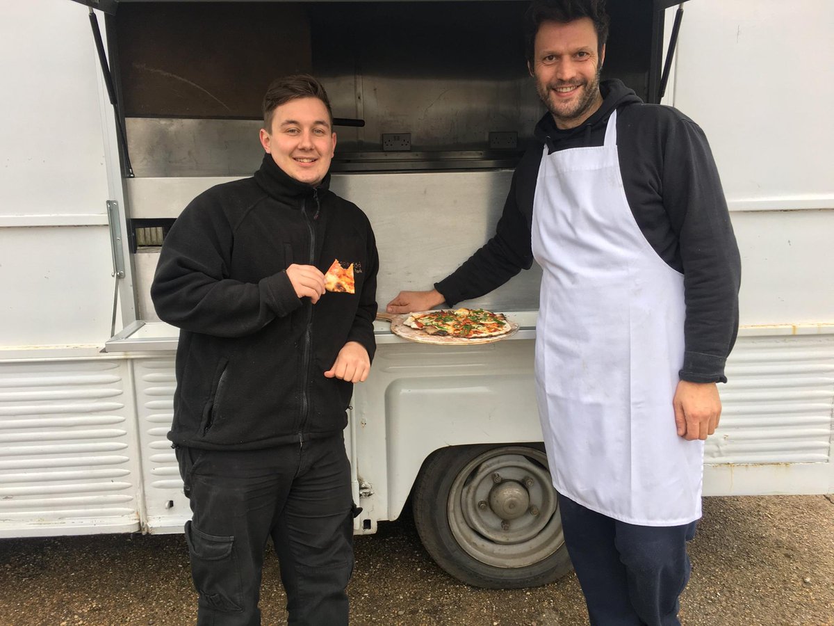 We had a special visitor today 🍕 Excited to announce <a href="/TheWoodKitchen/">TheWoodKitchen</a> will be visiting the campsite this summer: bit.ly/fripizzanight