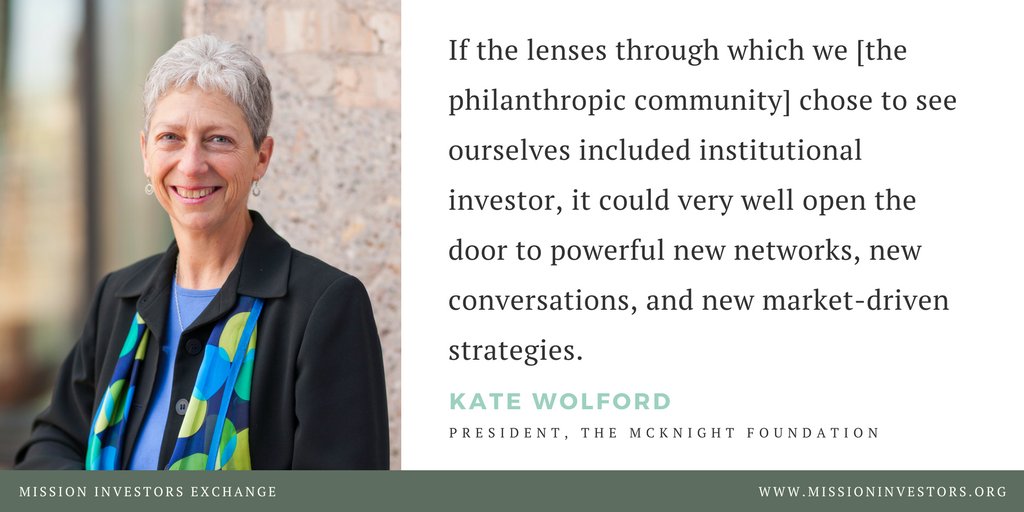 MissionInvest's tweet photo. Foundations, pull up a seat. The latest in #impinv series w @SSIReview by @KateWolford of @McKnightFdn https://t.co/BDNsie0Gh7 #philanthropy https://t.co/Gc1OpnYHAo