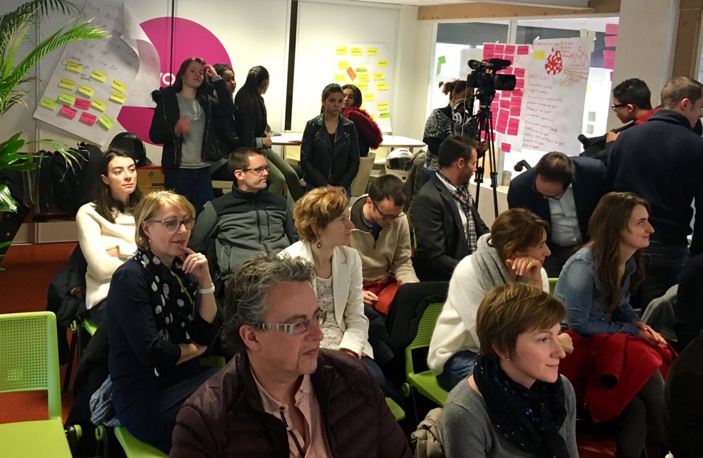 Belle initiative <a href="/CJD_NANTES/">CJD NANTES</a> de découverte de l'entreprenariat pour des élèves du réseau étincelle