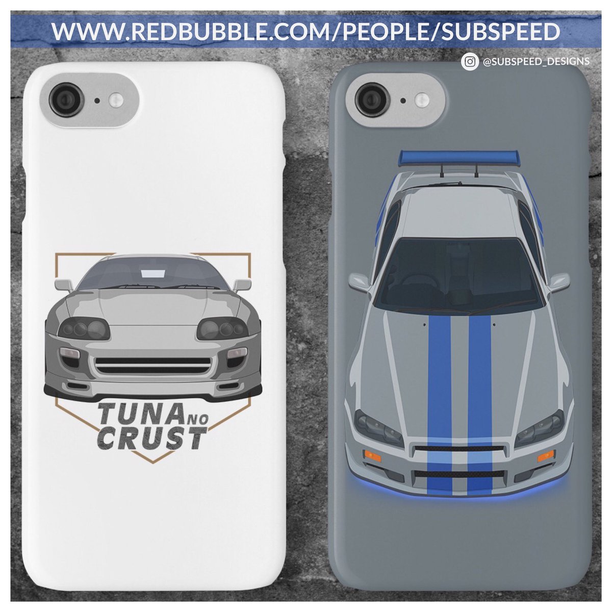subspeed_design's tweet photo. 🚘Which one? Comment below!🚗
Grab your favourite #cover over at:  📱 https://t.co/IEJS0bBor2 😎🚘 #fastandfurious #ff8 #onelastride #supra #gtr https://t.co/jrPcuNzP92
