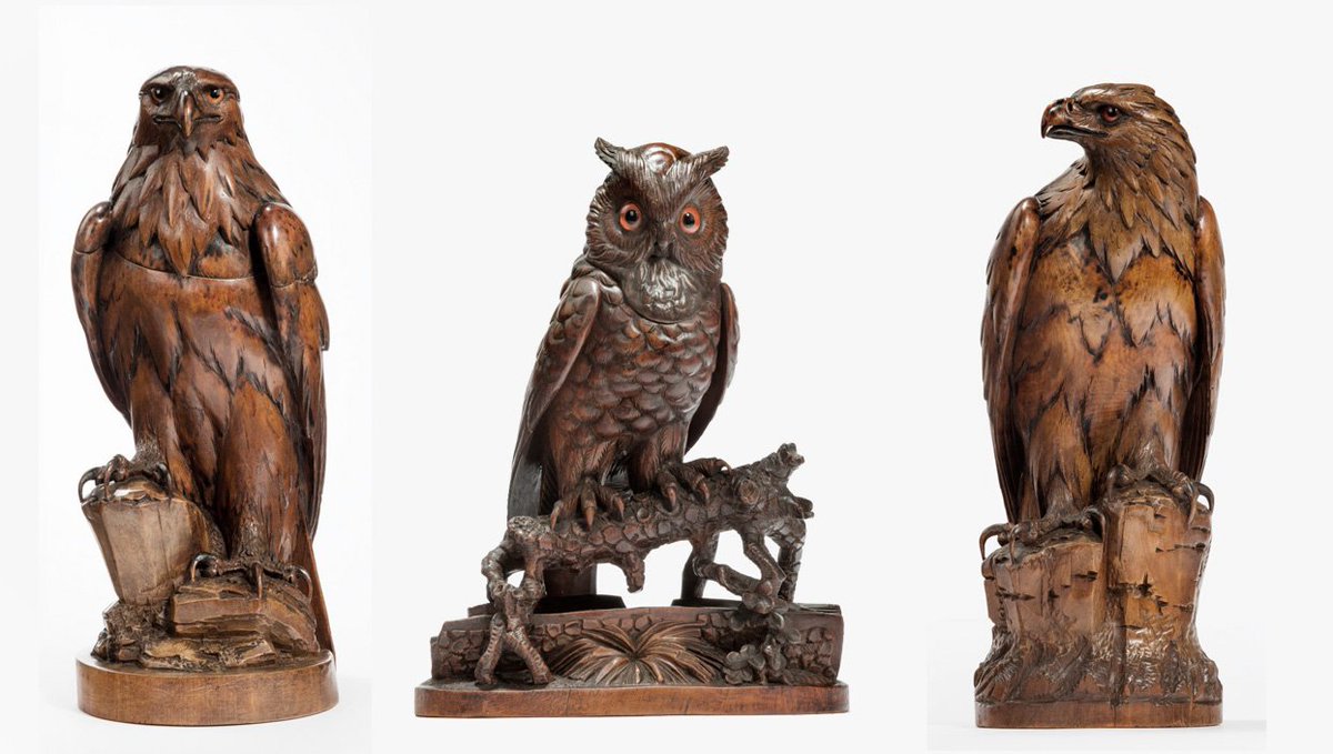 The perfect set of #blackforest #sculptures, check out more of our other pieces here ow.ly/kEPu308dLmy