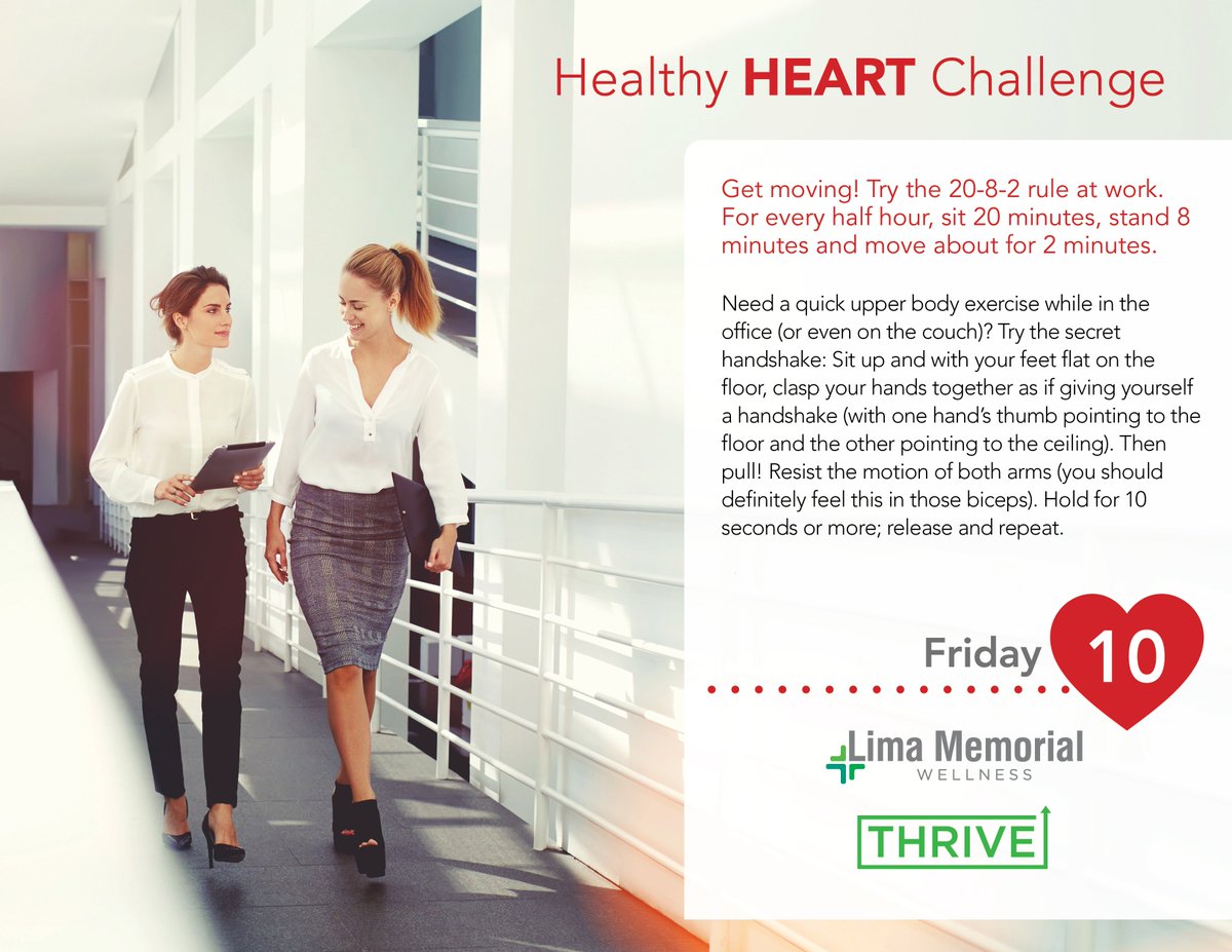 LimaMemorial's tweet photo. #healthyheartchallenge #communityofcare #getmoving #WalkForHealth https://t.co/prUkHUXvzn