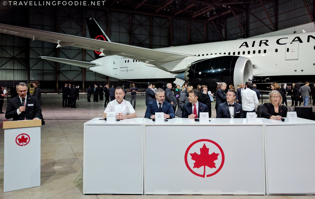 Media Q&A Session at Air Canada Unveiling new Livery Media Event