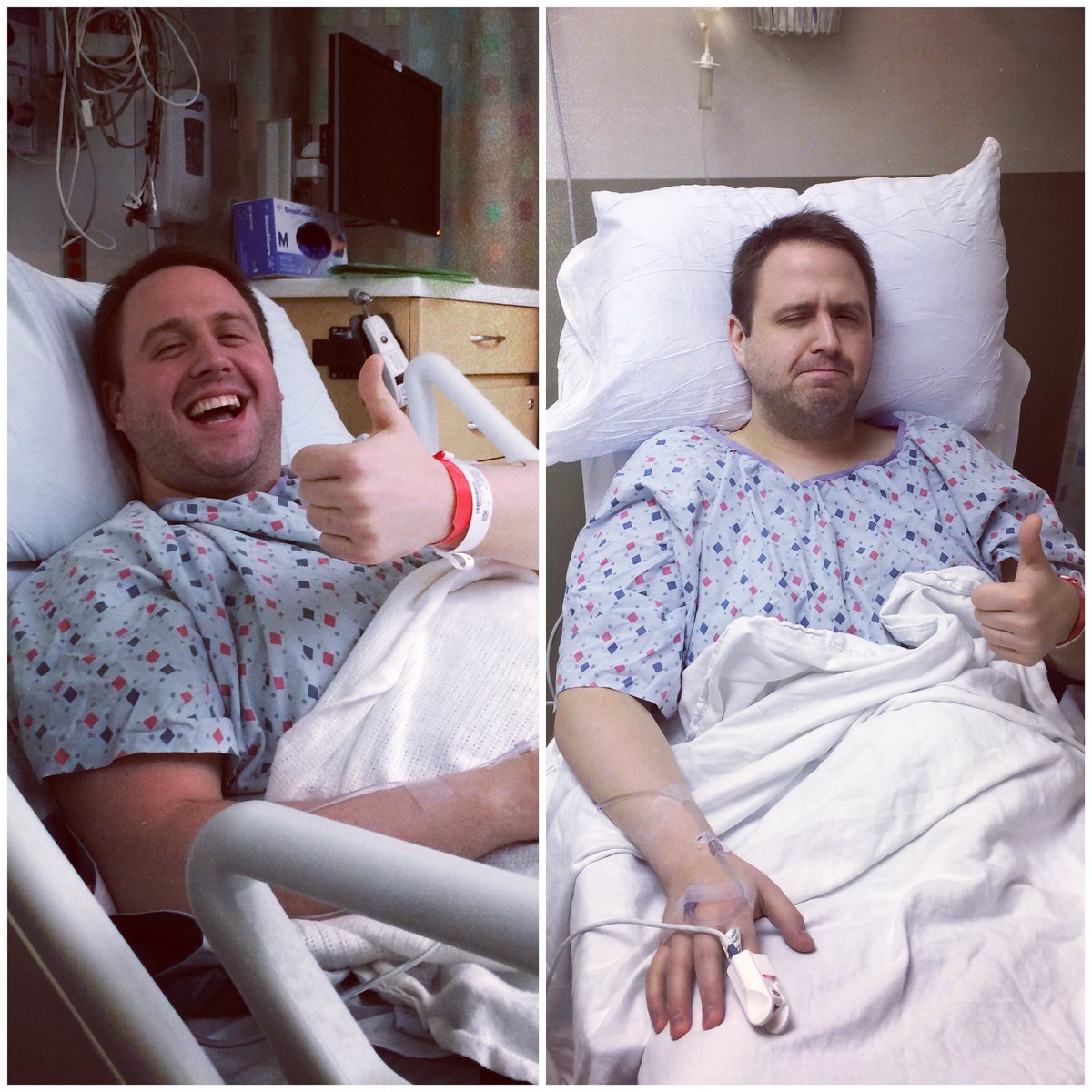 DodsworthLive's tweet photo. The road to recovery... 24 hours in a bed so far! #recovery #feelinggreat #allfixedup https://t.co/6J9IU9DTs5