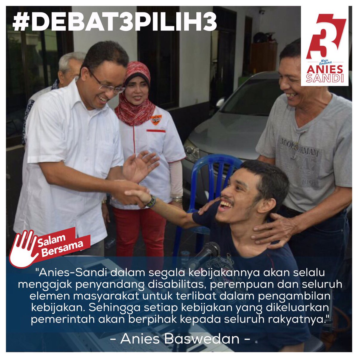 Terima kasih <a href="/Gerindra/">Partai Gerindra</a> :) #Debat3Pilih3 #DebatFinalDKI <a href="/JktMajuBersama/">Jakarta Maju Bersama</a> <a href="/aniesbaswedan/">Anies Rasyid Baswedan</a> <a href="/sandiuno/">Sandiaga Salahuddin Uno</a>