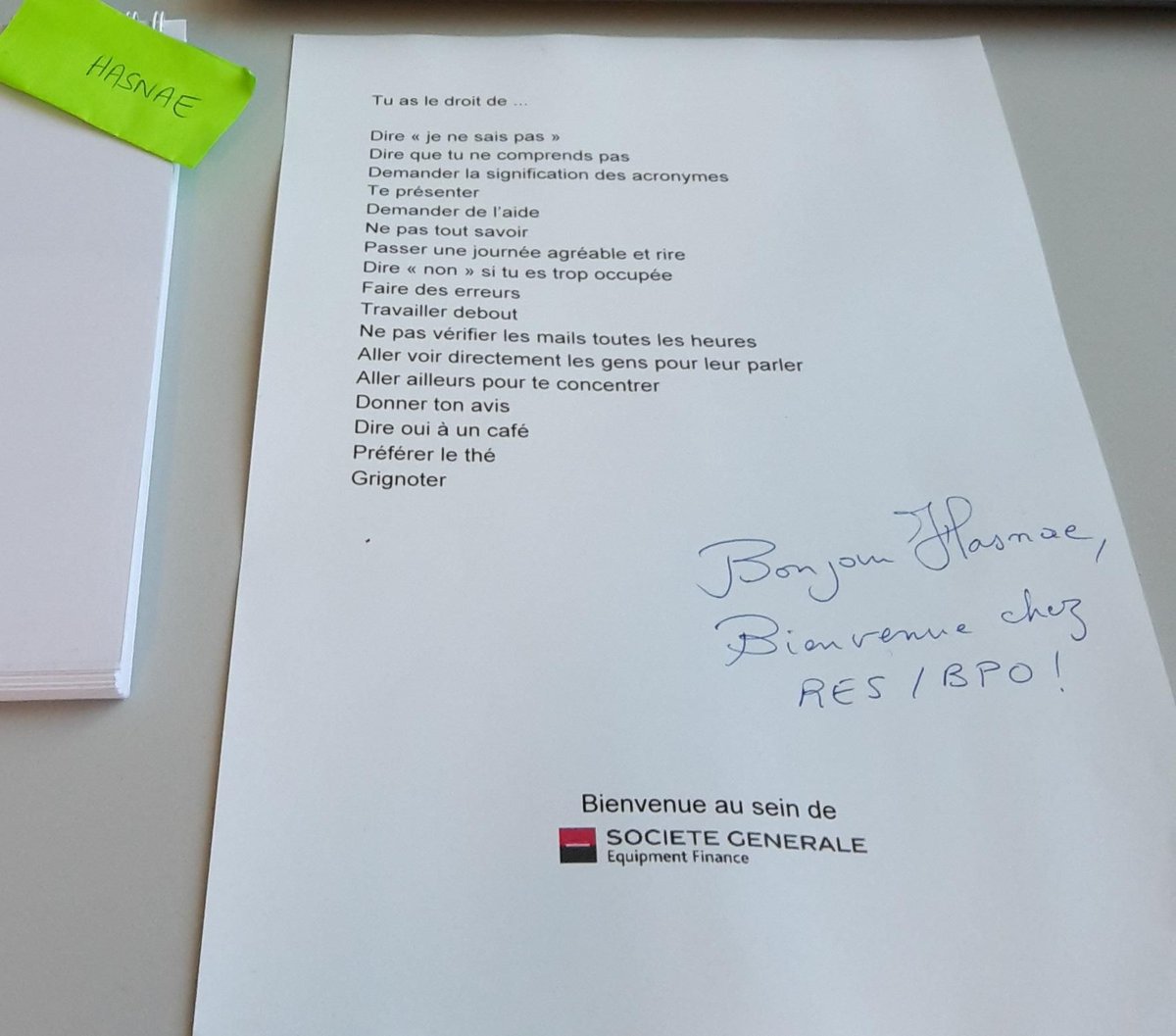 SolandPerf's tweet photo. Petite lettre d'accueil comme on les aime... https://t.co/WpeTpiuGu8 https://t.co/TiDLMVyk75