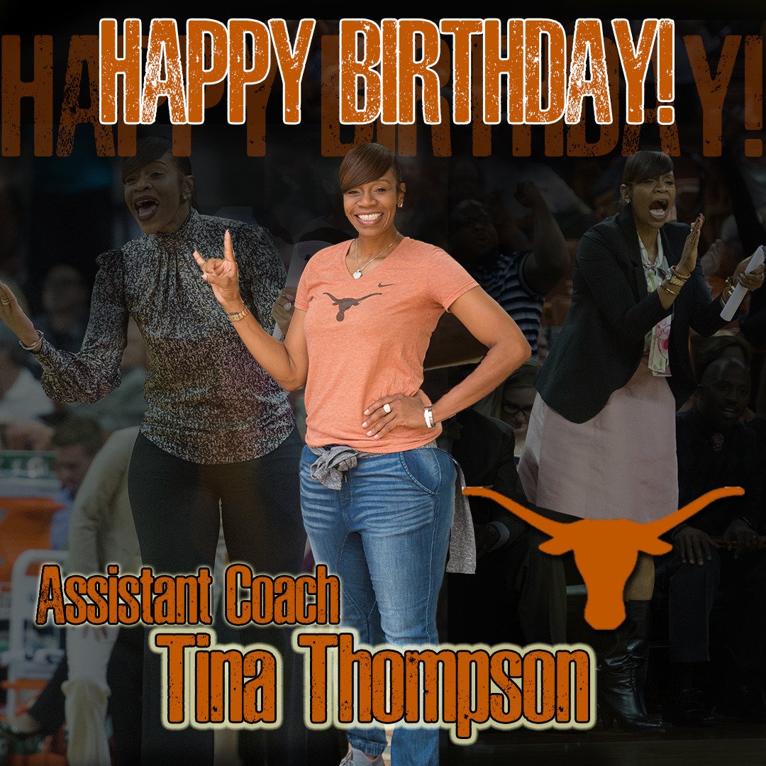 Join us in wishing our Superstar Assistant Coach, Tina Thompson a very Happy Birthday! 